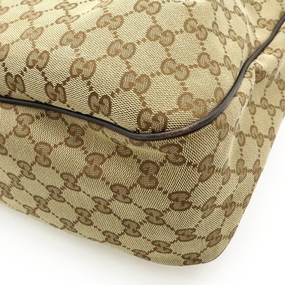 GUCCI Brown Leather Shoulder Bag - Picture 4 of 9